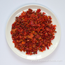 organic air dried tomato flakes for human food